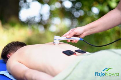 Terapia łączona ultradźwięki z prądem
