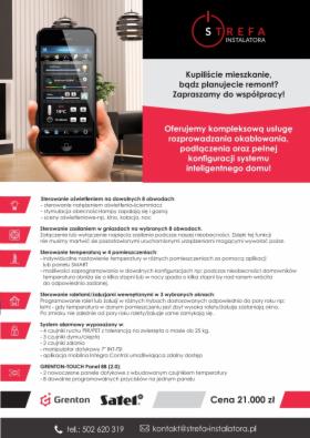 Inteligentny dom! Modernizacja instalacji, kompleksowa usługa