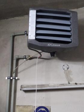 Montaż nagrzewnic wodnych