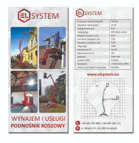 Wynajem podnośnika koszowego