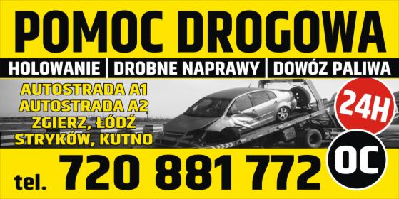 Pomoc Drogowa, Auto laweta, transport