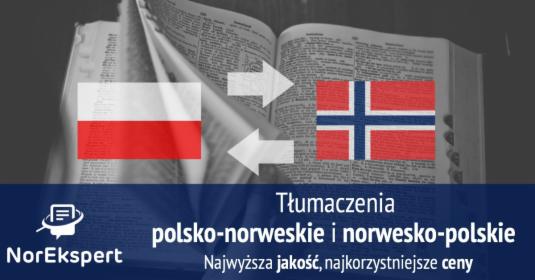 Tłumaczenia norwesko-polskie i polsko-norweskie