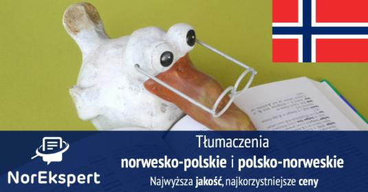 Tłumaczenia przysięgłe norwesko-polskie i polsko-norweskie