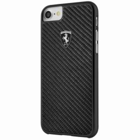 Etui Ferrari Hardcase Carbon Heritage czarne iPhone 7/8