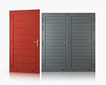 Drzwi zewnętrzne wejściowe stalowe