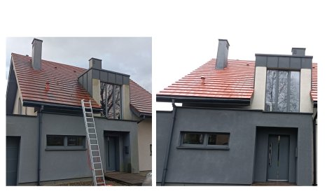 Mycie elewacji soft wash