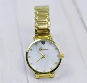 Zegarek na bransolecie w kolorze złota