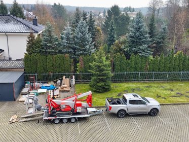 Wynajem zwyżki na gąsienicach – woj. pomorskie