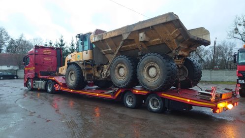 Transport Maszyn rolniczych i budowlanych