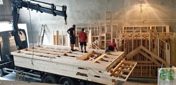 Prefabrykowane konstrukcje drewniane