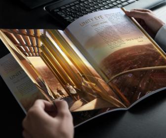 Projekty graficzne materiałów reklamowych