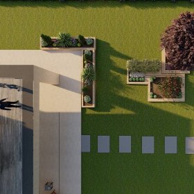 Wizualizacja, projektowanie ogrodu 3D