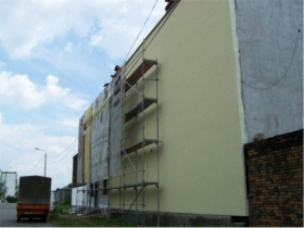 ocieplenia, elewacje