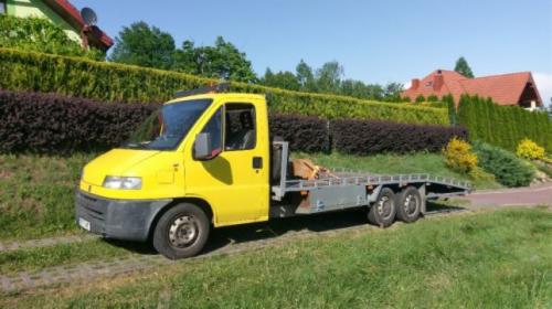 Pomoc Drogowa 1700KG Najazd 5,5m / Autolaweta