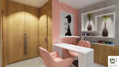 Projektowanie salonów fryzjerskich, projektowanie salonów beauty,