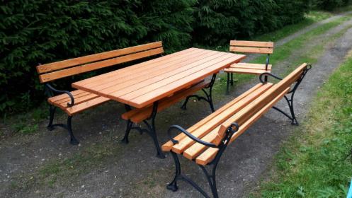 Komplet ogrodowy stoł ławki, oferta
