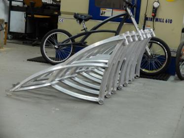 Aluminiowa rama rowerowa