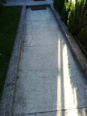 Mycie kostki brukowej