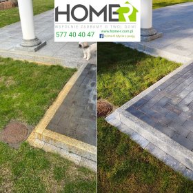 Czyszczenie kostki brukowej