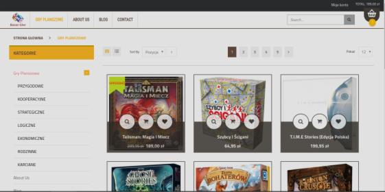 Profesjonalny sklep internetowy (Magento)