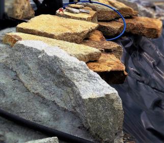 Granit strzegomski kostka - różne rozmiary, różne formy, kamień ogrodowy ozdobny