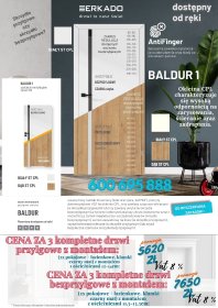 Drzwi wewnętrzne dostępne od ręki – z montażem ( ościeżnice regulowane i stałe)