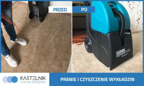 Pranie i czyszczenie wykładzin