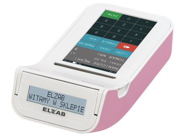 Kasa fiskalna Elzab K10 ONLINE GPRS - różowa
