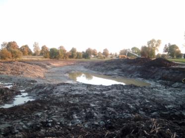 Roboty ziemne wynajem koparki gąsienicowej Long kopanie stawów