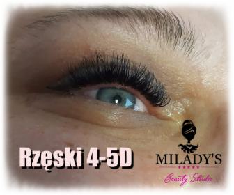 Przedłużanie i zagęszczanie rzęs metodą 4-5D