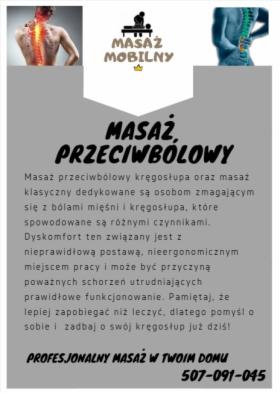Masaż przeciwbólowy