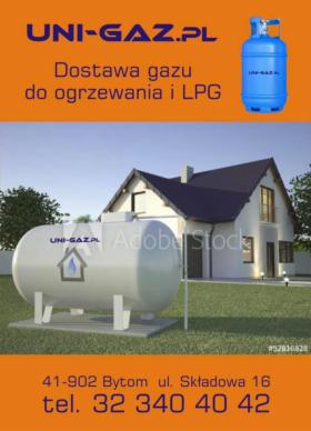 Gaz płyny do zbiorników przy domowych.