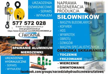 REGENERACJA, NAPRAWA SIŁOWNIKÓW