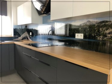 Szkło z grafiką do kuchni