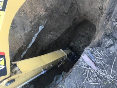 Montaż studzienek rewizyjnych.