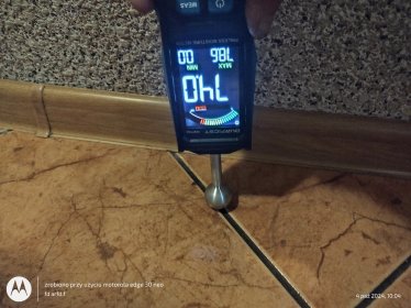 Pomiar wilgoci ścian i podlołogo/mapowanie powierzchni