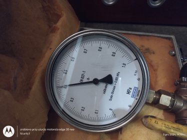 Próby szczelności instalacji C.O.