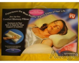 Poduszka ortopedyczna MEMORY PILLOW