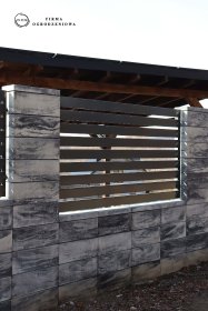 Ogrodzenie z bloczków