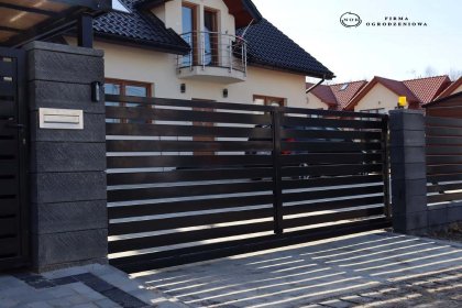 Bramy panelowe i palisadowe