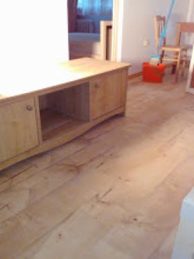 Renowacja podłogi - Floor rennovation.