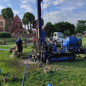 Wiercenie studni glebinowych