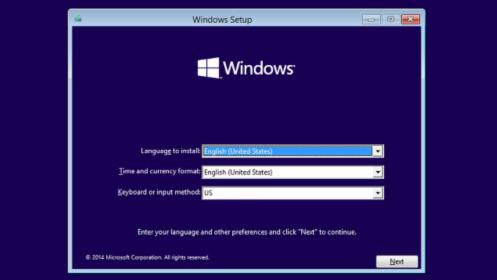 Instalacja systemu operacyjnego Windows (pakiet K Service)