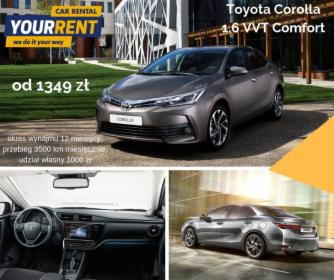 TOYOTA COROLLA w super cenie