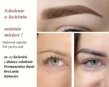 SZKOLENIE Z  MAKIJAŻU PERMANENTNEGO BRWI I UST