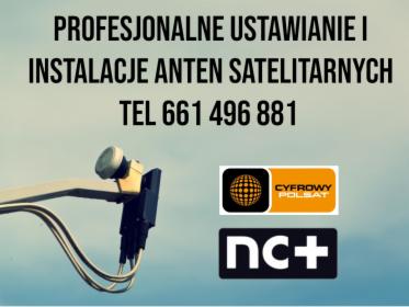 Instalacje i ustawianie anten satelitarnych oraz anten telewizji naziemnych