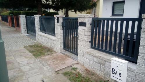 Nowoczesne ogrodzenia stalowe