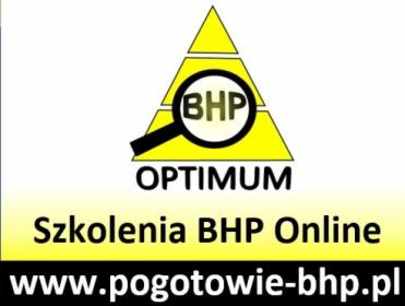 Szkolenie wstępne BHP online / stacjonarne
