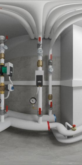 Projekt oraz realizacjia kotłowni