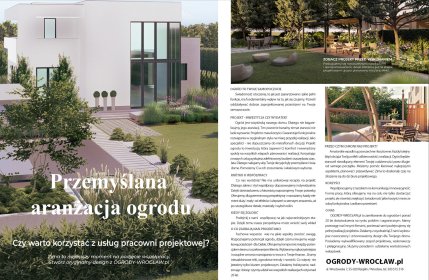 OGRÓD - PROJEKT OGRODU / ARANŻACJA OGRODÓW / GARDEN DESIGN